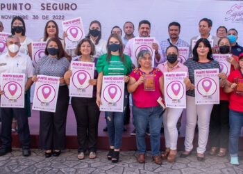 ROSY URBINA PONE EN MARCHA LA CAMPAÑA “PUNTO SEGURO”