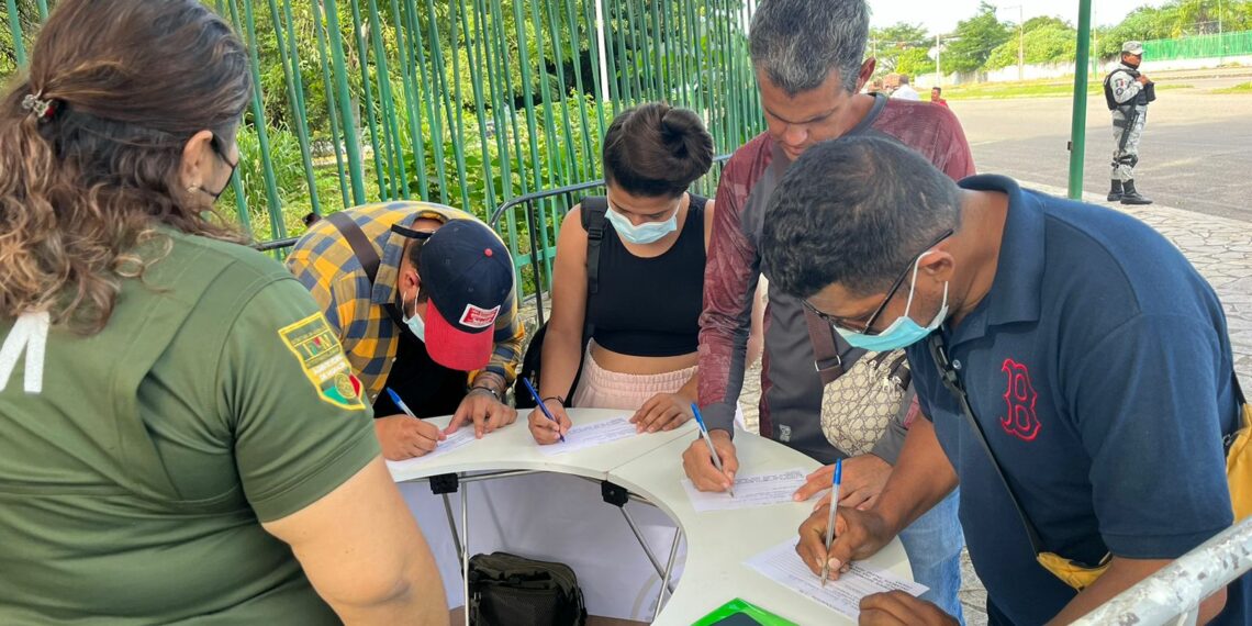 INM fortalece estrategias para el control migratorio en el sur de México