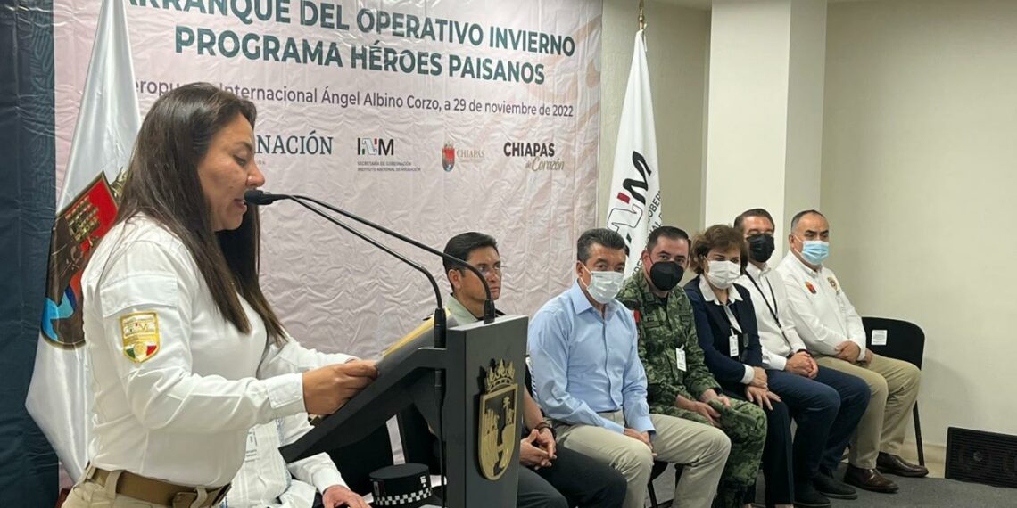 INM y Gobierno de Chiapas, ponen en marcha programa héroes paisanos