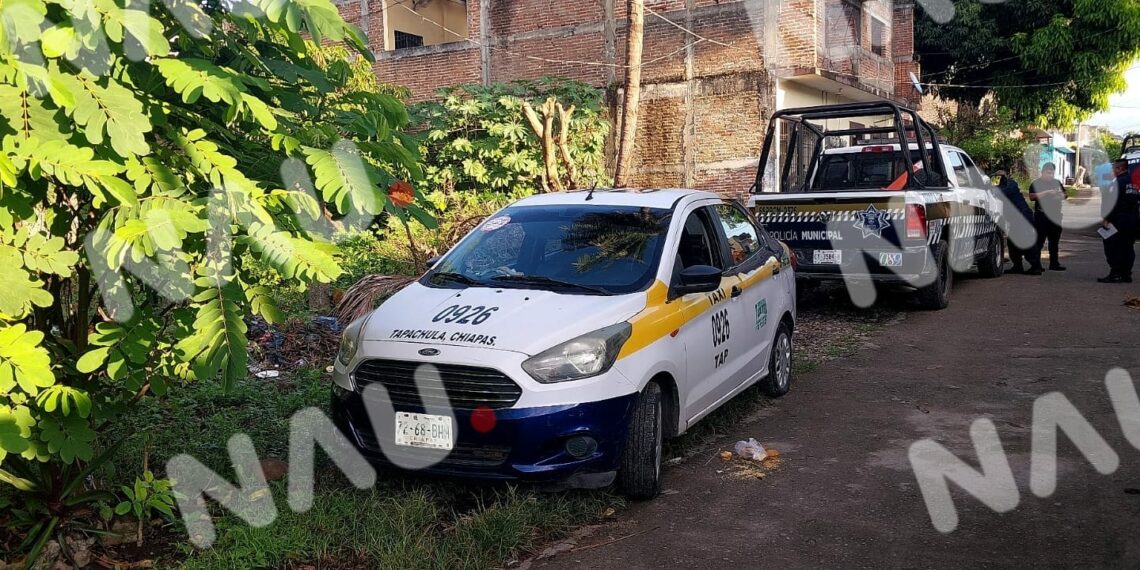 Localizan taxi robado con Violencia