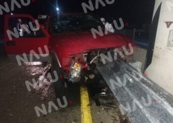 Tres lesionados deja accidente en Tuxtla Chico
