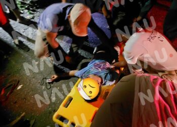 Un muerto y dos lesionados deja accidente en motocicleta