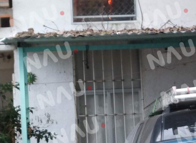 Explota tanque de gas de 10 kg en el fraccionamiento la flora