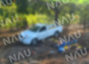 Un muerto y tres heridos deja volcadura de una camioneta en MAPASTEPEC