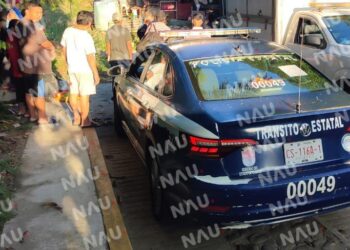 Motociclista cae al río Coatancito