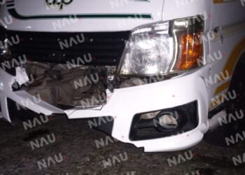 Barrio 18 ataca combi de pasaje en Cacahoatán