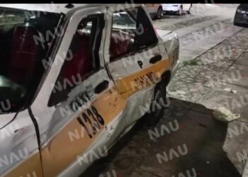 Dos lesionados leves deja choque