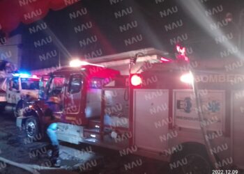 Se incendia local de venta de comida en el mercado San Juan