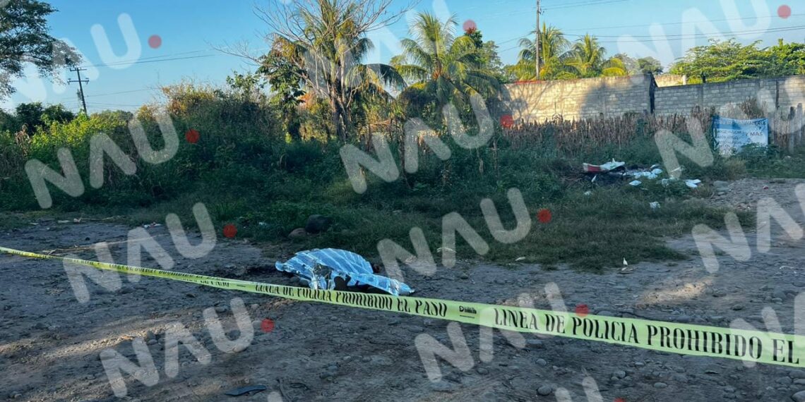 Asesinan a una persona en la zona baja de Tapachula