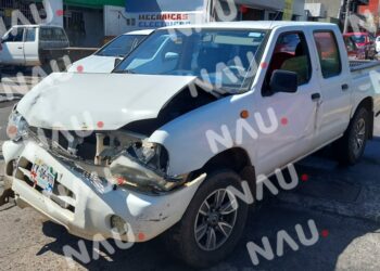 Atiende Cruz Roja a dos personas lesionadas en accidente