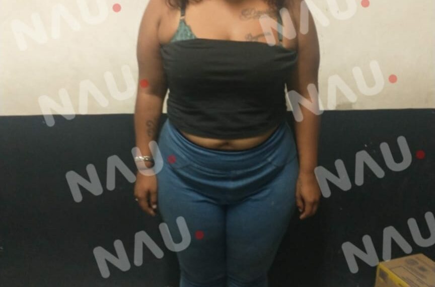 Detienen a mujer que causó daños a una bomba de una gasolinera en Viva México