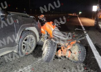 En accidente muere una persona en la carretera costera frente al Ejido Cruz de Oro
