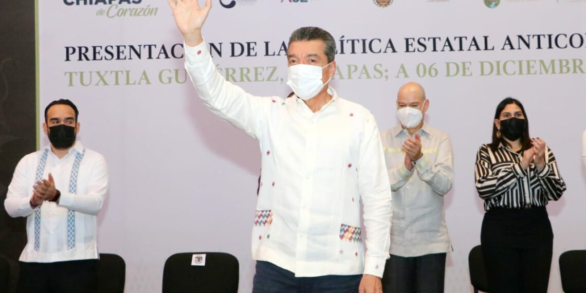 Participa Rutilio Escandón en presentación de la Política Estatal Anticorrupción