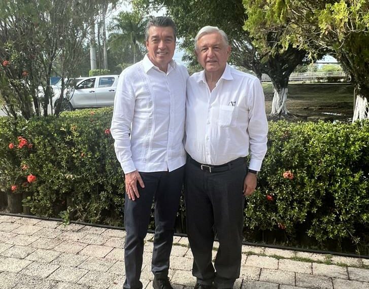 Reconoce Rutilio Escandón visión del presidente AMLO por el impulso del Tren Maya
