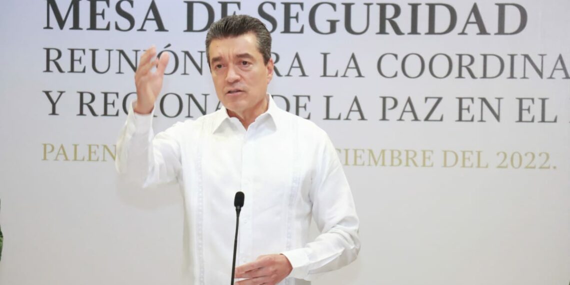 Desde Palenque, Rutilio Escandón exhorta a reforzar medidas preventivas ante la influenza y el COVID-19