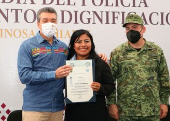 Rutilio Escandón celebra el Día del Policía, junto a las diferentes corporaciones de seguridad