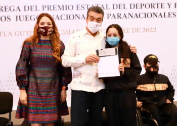 Entrega Rutilio Escandón Premio Estatal del Deporte 2022