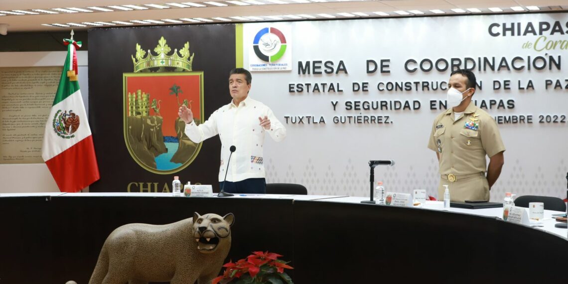 Registra Chiapas saldo blanco en delitos de alto impacto y en Operativo Navidad 2022