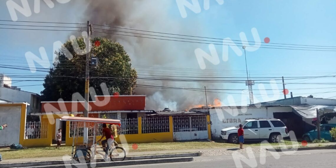 Se incendia el bar la tertulia