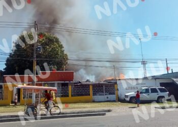 Se incendia el bar la tertulia