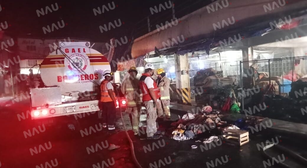 Conato de incendio en un local de ropa en el marcado San Juan