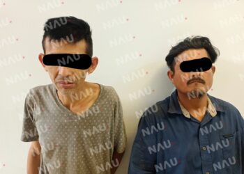 Detienen a dos presuntos asaltantes