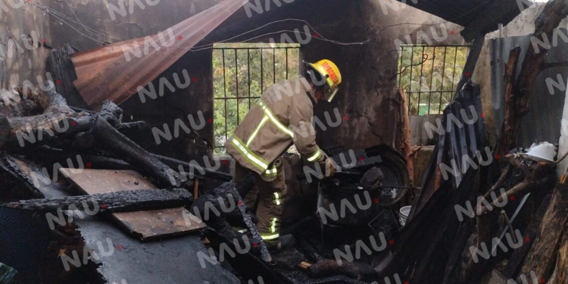 Conato de incendio en una casa en Bonanza