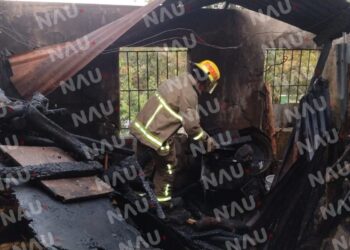 Conato de incendio en una casa en Bonanza