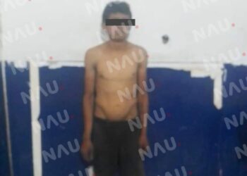 Detiene a presunto vendedor de droga en Huehuetán.