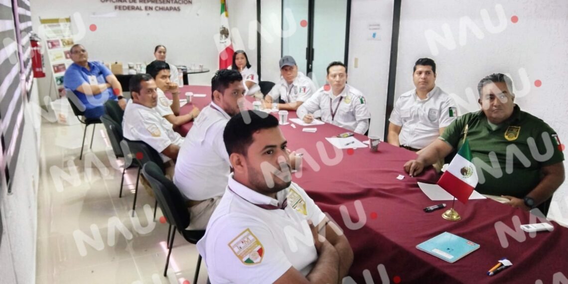 CBP capacita a personal del INM Chiapas