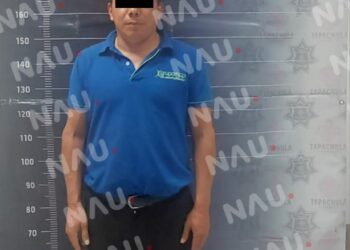 Detiene a sujeto acusado del delito de robo a comercio de bodega Aurrera el Patio