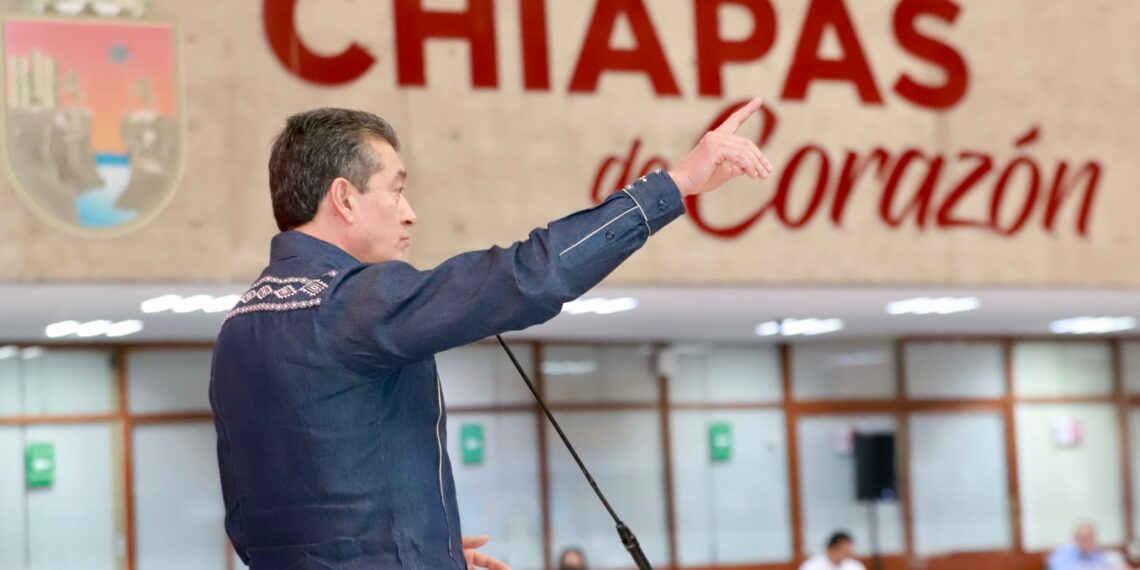 Chiapas transita con éxito en el proceso de transformación, gracias al trabajo conjunto: Rutilio Escandón