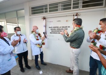 En Palenque, Rutilio Escandón inaugura reconversión del Centro de Salud Rural del ejido Miguel Hidalgo