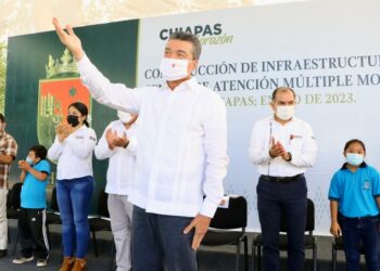 En Palenque, Rutilio Escandón inaugura espacios en el Centro de Atención Múltiple Modalidad Escuela