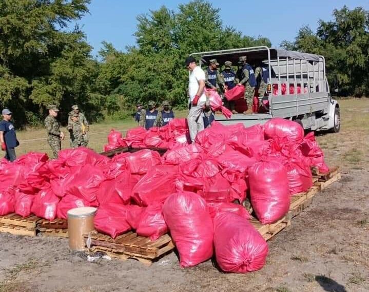 INCINERA FGR MÁS DE CINCO TONELADAS DE NARCÓTICOS EN CHIAPAS