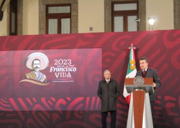 Rutilio Escandón participa en la Conferencia Mañanera encabezada por el presidente AMLO y le agradece el apoyo brindado a Chiapas