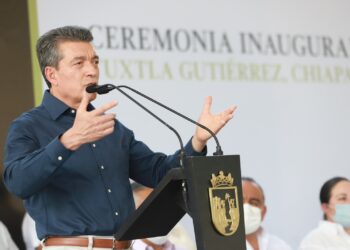 Rutilio Escandón inaugura la Jornada Académica Estatal 2023 del Cobach