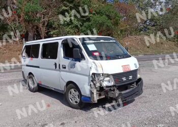 Logran transportistas el pago de daños a una unidad de pasaje