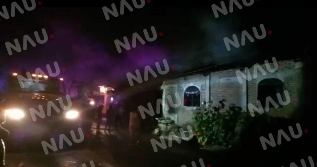 Por pleitos con su pareja incendió la casa de su suegra