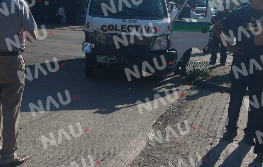 Un herido deja percance en el semáforo de la 9a oriente y 7a norte