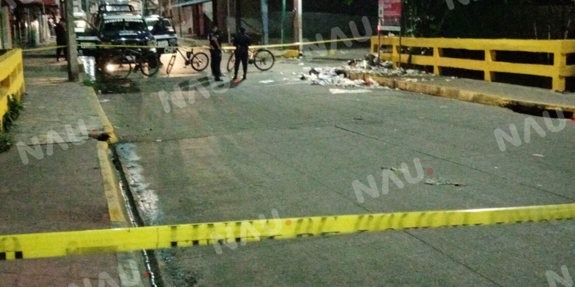 Un sujeto se ahorcó en un puente que se ubica en el primer cuadro de la ciudad de Tapachula “Vídeo”