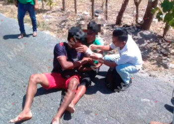 Dos Lesionados deja accidente