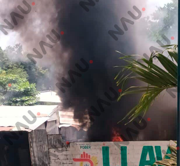 Le prendió fuego a un predio baldío