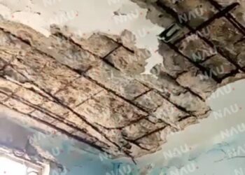 Se caen a pedazos las oficinas de COAPATAP en Puerto Madero