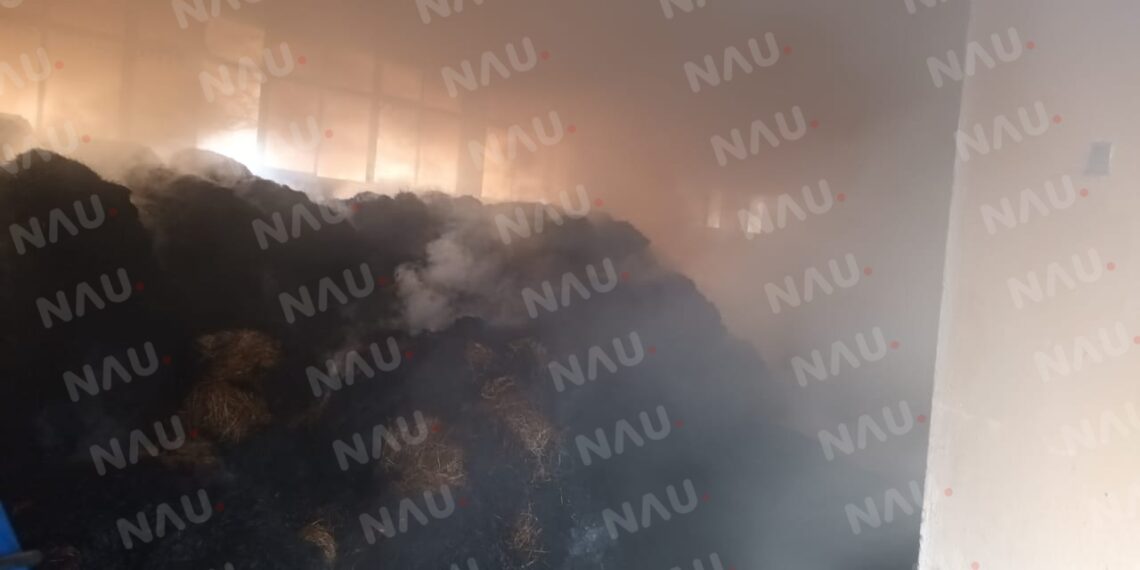 Se incendió almacén de escuela CBTA de Mapsstepec