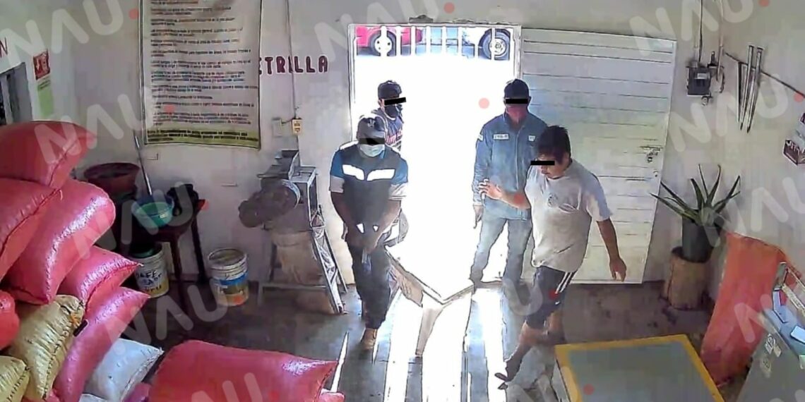 Dan a conocer foto de tres de los cuatro asaltantes