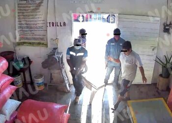 Dan a conocer foto de tres de los cuatro asaltantes