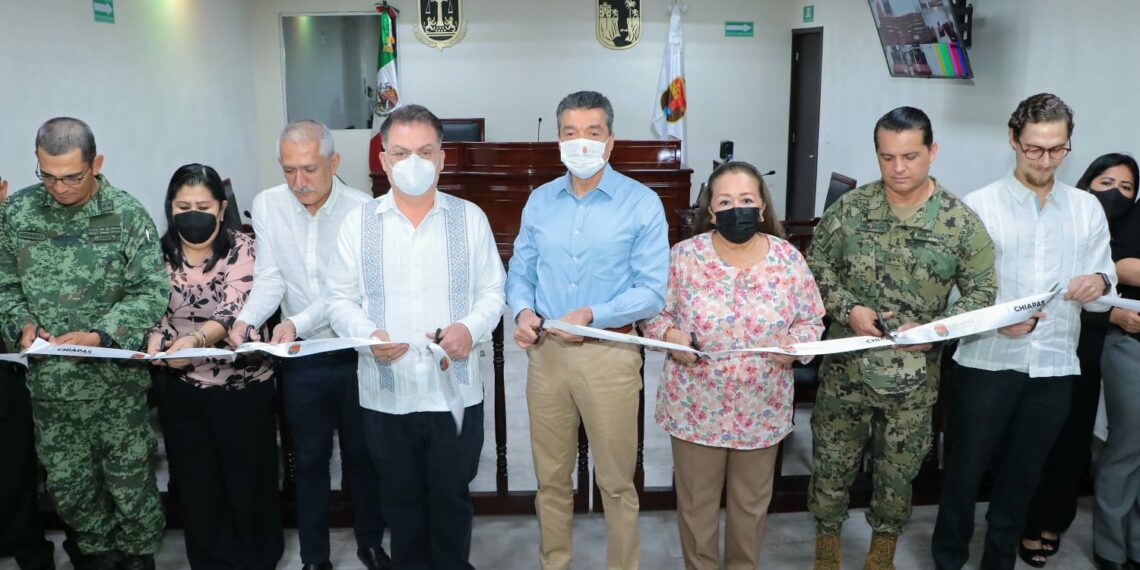 Rutilio Escandón inaugura Juzgado Segundo Especializado en Materia Laboral, en Tuxtla Gutiérrez