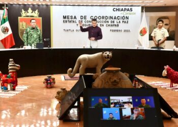 Pide Rutilio Escandón mantener medidas preventivas contra la influenza y el COVID-19