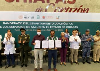 Rutilio Escandón y Zoé Robledo dan inicio a la Estrategia de Federalización hacia el nuevo Sistema de Salud